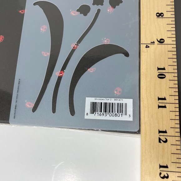 Butterfly Bird Dragonfly Flower Stencil Template - Picture 5 of 7